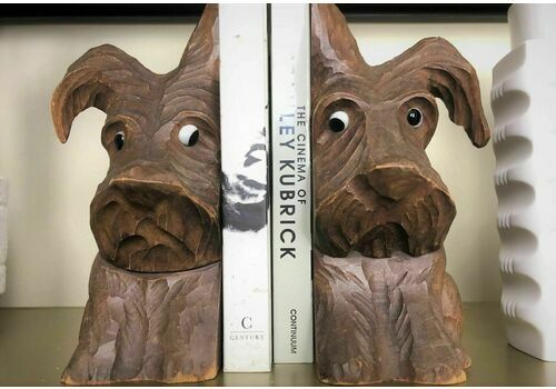 Unusual Scotty Dog Bookends
