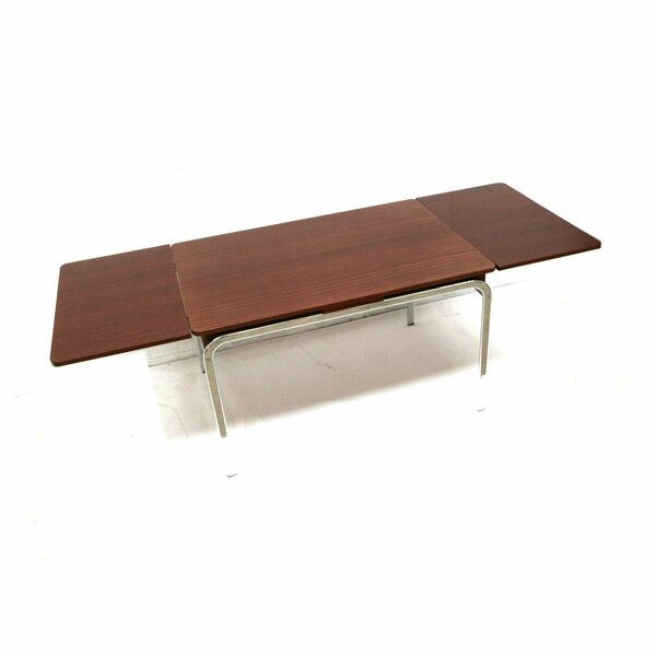 Vintage Extendable Dining Table Made In The 1970s