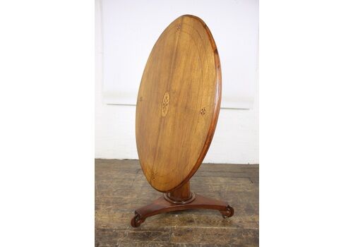 19th Century Walnut Loo Table, 1800s