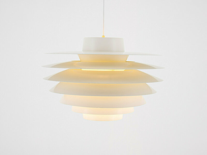 Large White Verona Lamp By Svend Middelboe For Nordisk Solar photo furniture