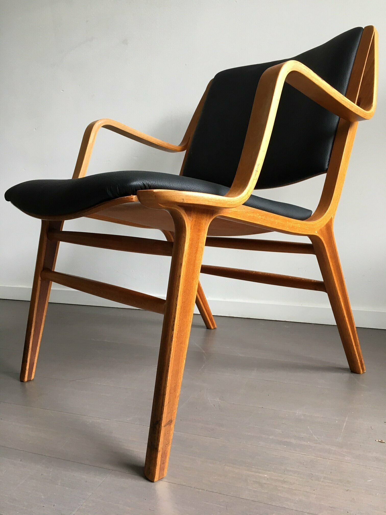 Ax Chair By Peter Hvidt & Orla Mølgaard Nielsen For Fritz Hansen 