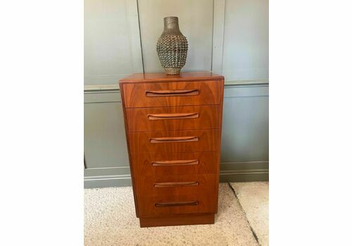 G Plan Chest Of Drawers Teak 6 Drawers Fresco Range Circa 1970’s Vgc
