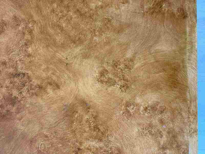 Pair Of Burr Effect Side Tables photo for sale