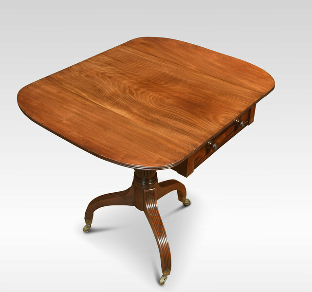 Regency Mahogany End Table photo furniture