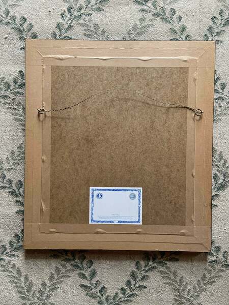 Set Of 4 Framed Hand Coloured 19th Century Prints photo furniture