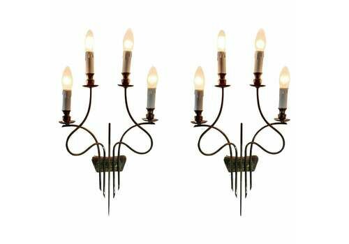 Midcentury Wall Sconces By Guglielmo Ulrich