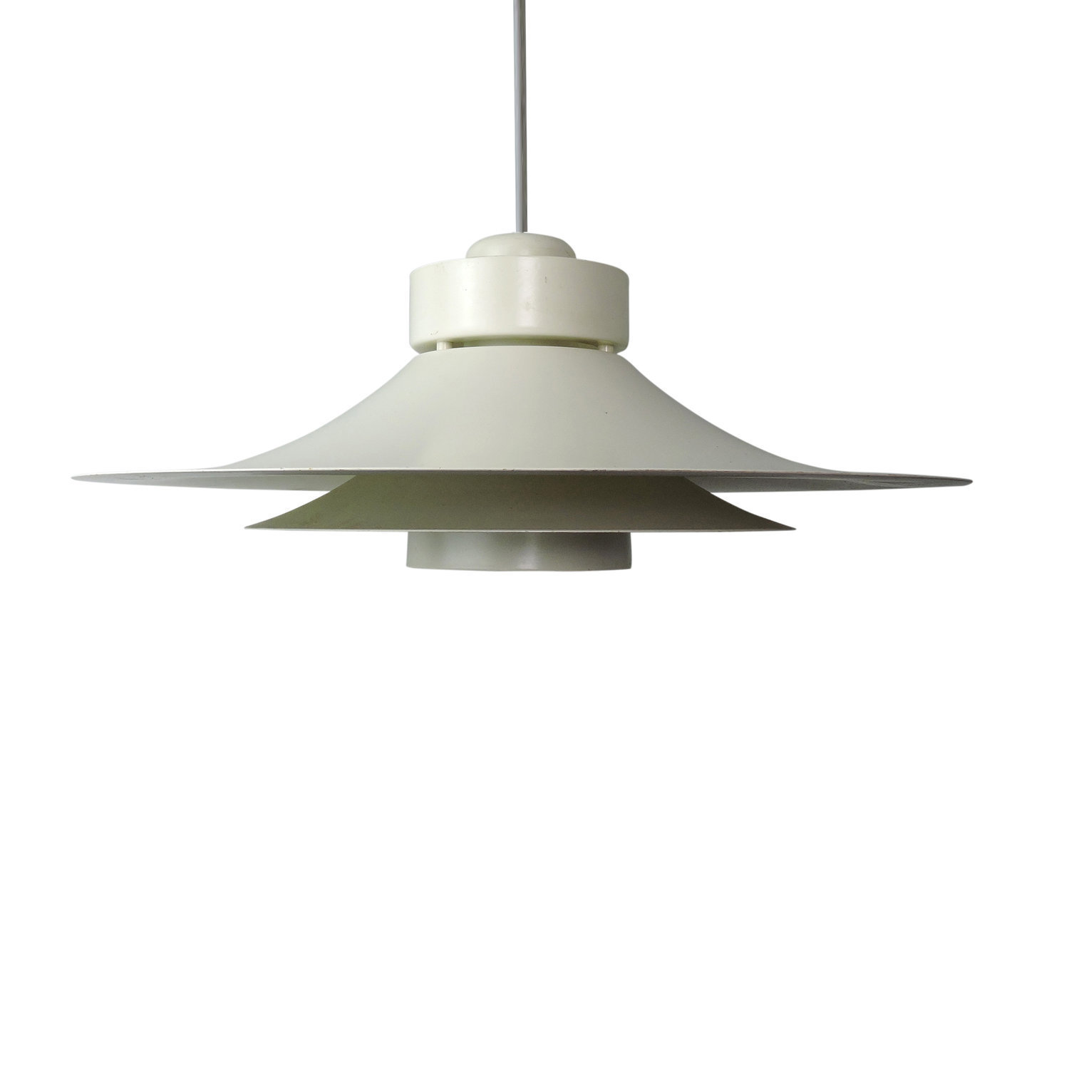 Danish Multi Layered Pendant From Horn Lighting 1960s Danish Multi Layered Pendant From Horn Lighting 1960s