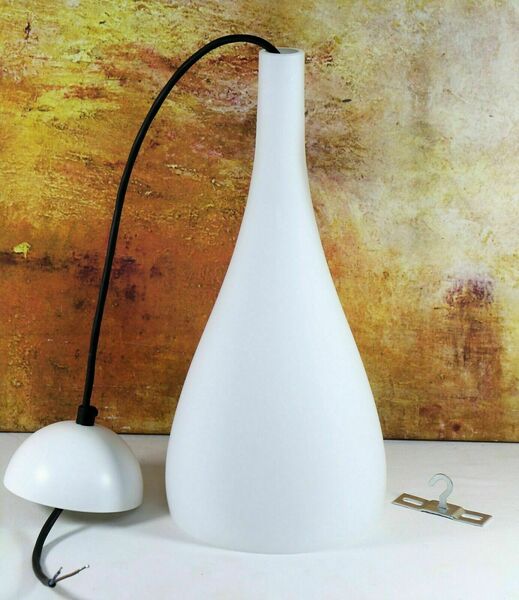 Ceiling Light A Vintage Habitat Anfora White Glass Pendant French 81 Cm