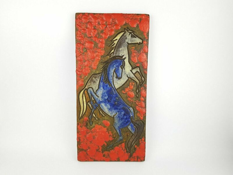 Vintage Ruscha Fat Lava Wall Plate