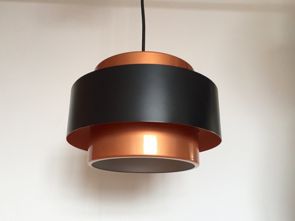 1960s Danish Juno Copper Pendant Ceiling Light By Jo Hammerborg Fog Morup Jo Hammerborg Fog Morup Vinterior