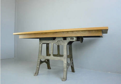 Large Industrial Table By Woods & Co Circa 1910
