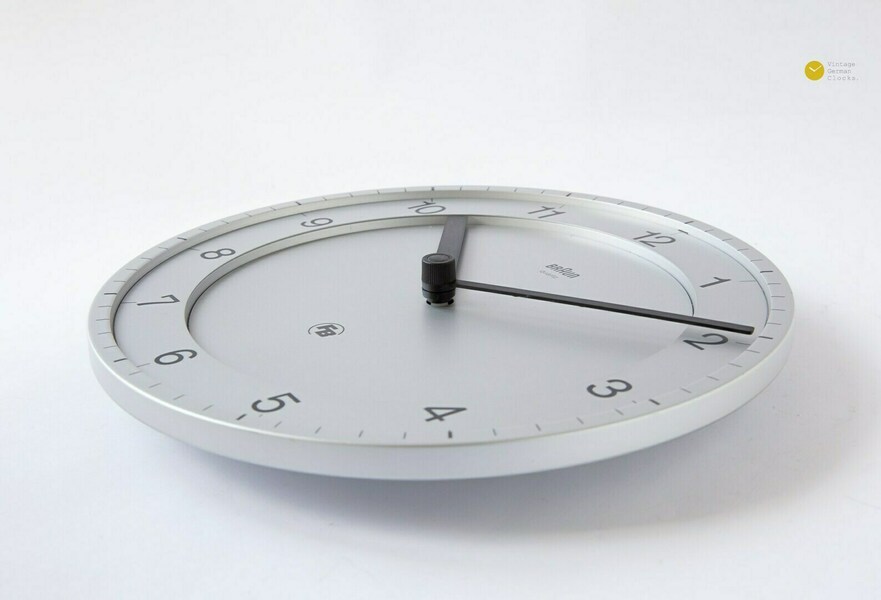 Braun Abw 31 Wall Clock Type 4861 Millennium Edition Dietrich Lubs