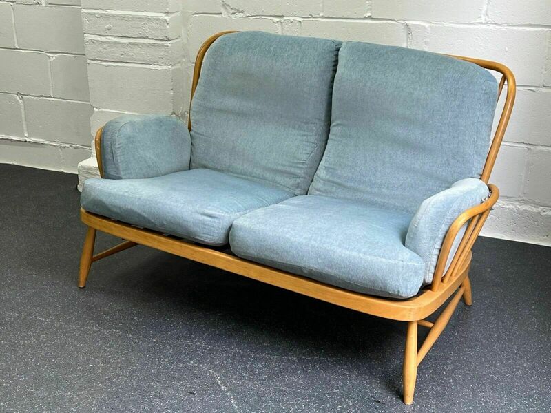 Midcentury Vintage Ercol Jubilee 2 Seater Sofa Lucian Ercolani