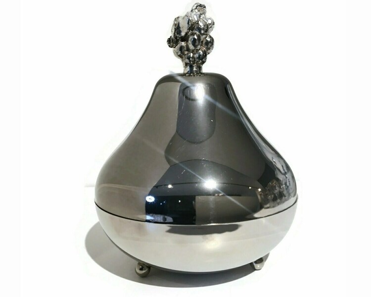 Vintage Pear Ice Bucket, With Grapes, Hans Turnwald For Freddotherm / 1960s