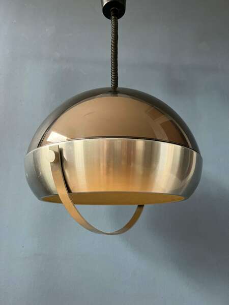 Mid Century Space Age Pendant Light Lakro Pendant Lamp 70s Rise