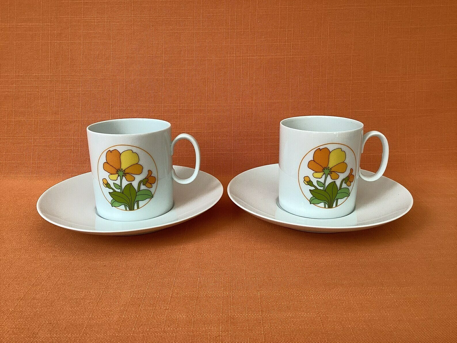 1970s Thomas Germany Coffee Cups And Saucers In The 