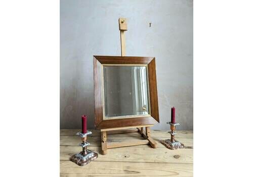 A Pretty Victorian Rosewood Framed Wall Mirror C1850