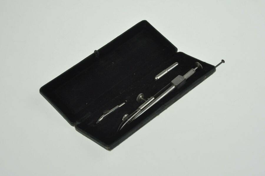 Vintage Drawing Set In Original Box, Vintage Drawing Set, Engineering Drawing Set, Drafting Set