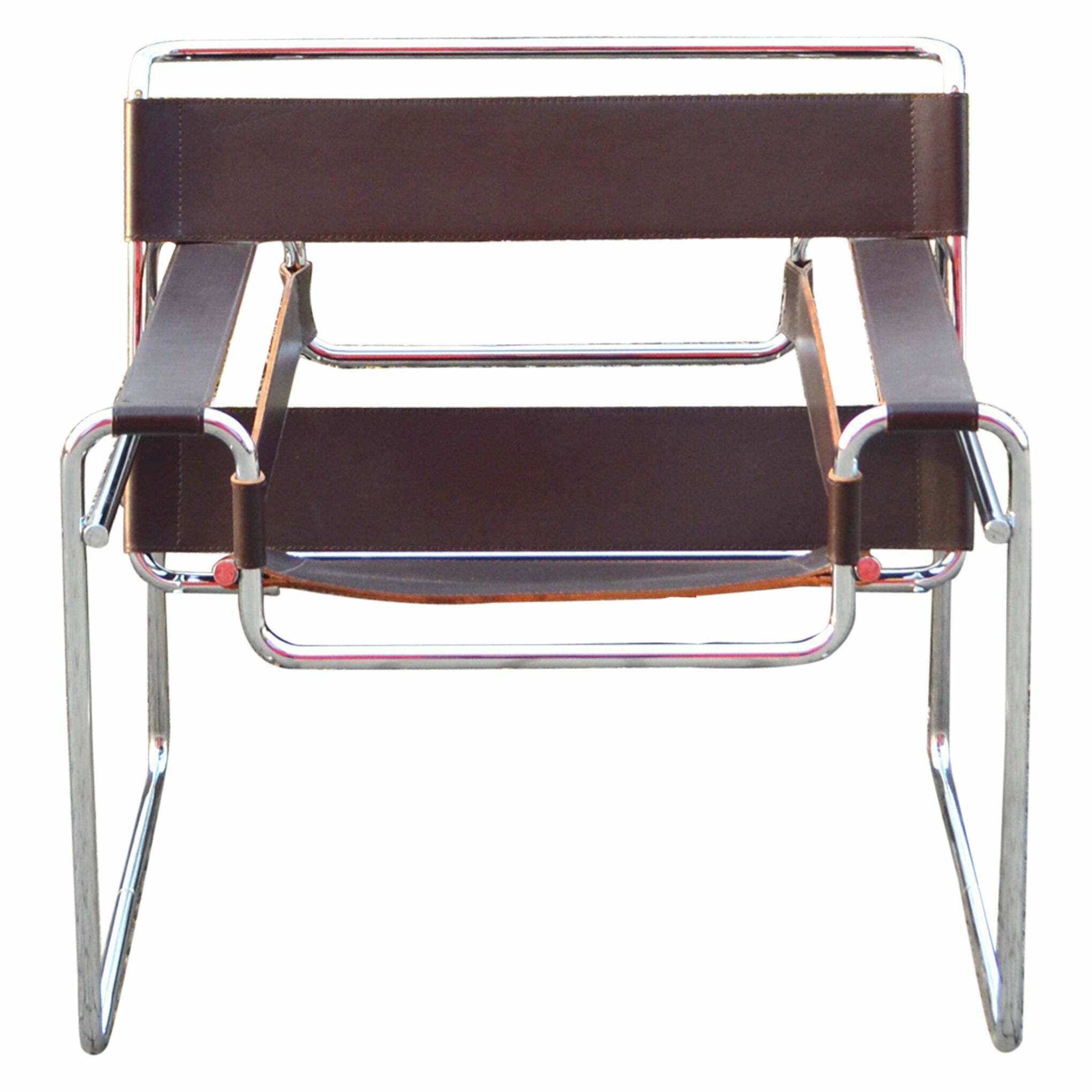 Knoll International Wassily Chair Design By Marcel Breuer Brown