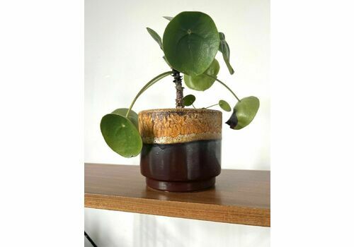 Vintage Mid Century Fat Lava West German Plant Pot