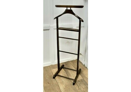 Art Deco Floor Standing Suit Hanger, Bedroom Valet