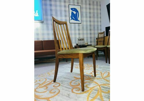 G Plan Fresco Set Of 6 Afromasic Teak Dining Chairs   Danish Style   Retro