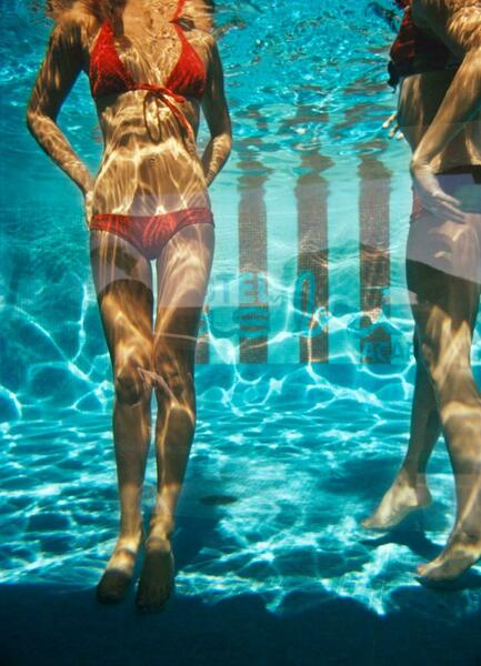 Pool At Las Brisas By Slim Aarons