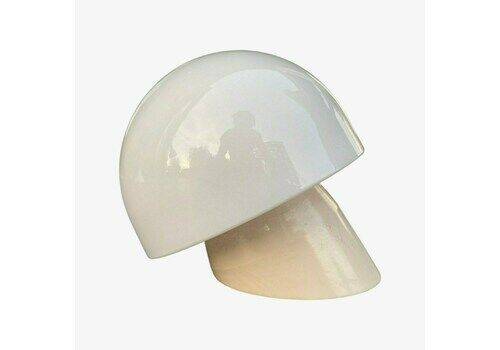Vintage Mushroom Lamp Corodex Made In Holland | Glass Globe Wall Light / Nightlight Or Table Lamp | Dutch Mid Century Design 1960s, 1970s