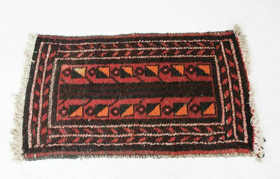 Genuine Carpet In Red Colours, From 1960s