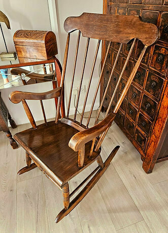 wooden chair royal oak rocking chair