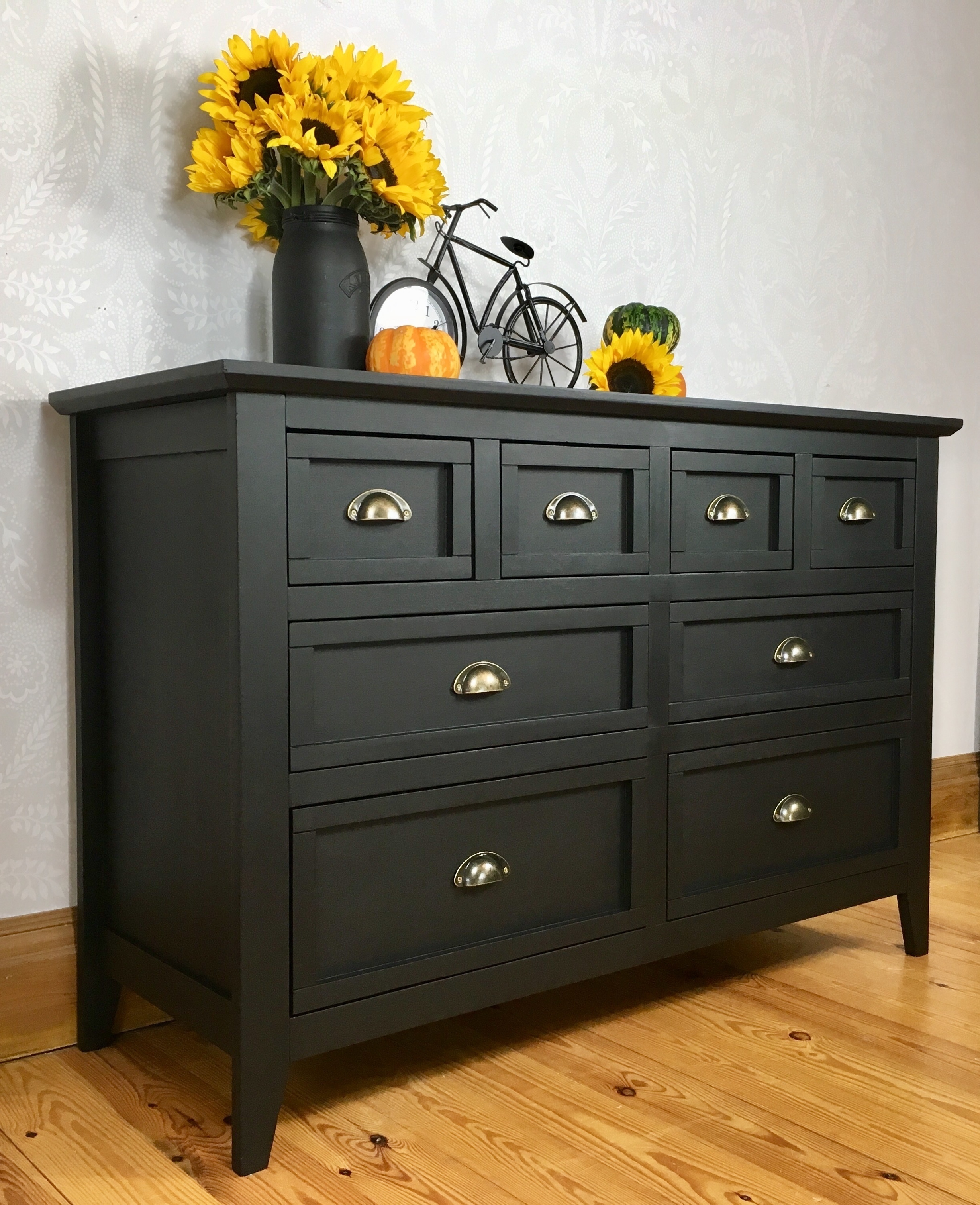 Sideboard Hallway Storage Console Table Multi Drawer Chest