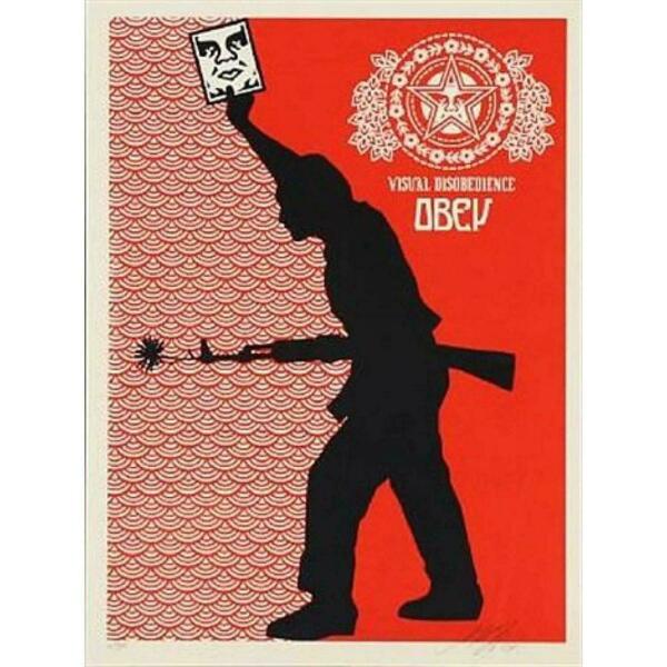 Shepard Fairey Visual Disobedience By Shepard Fairey 2004