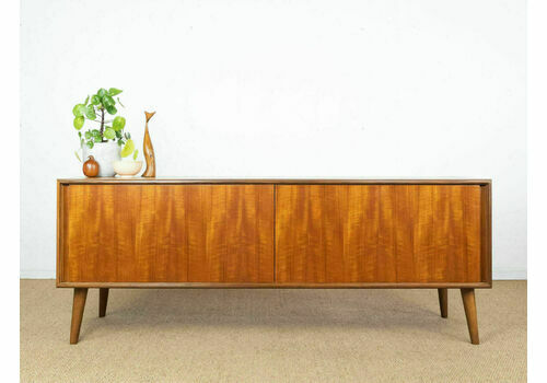 Refinished Vintage Mid Century Teak G Plan Form 5 Sideboard Tv Stand