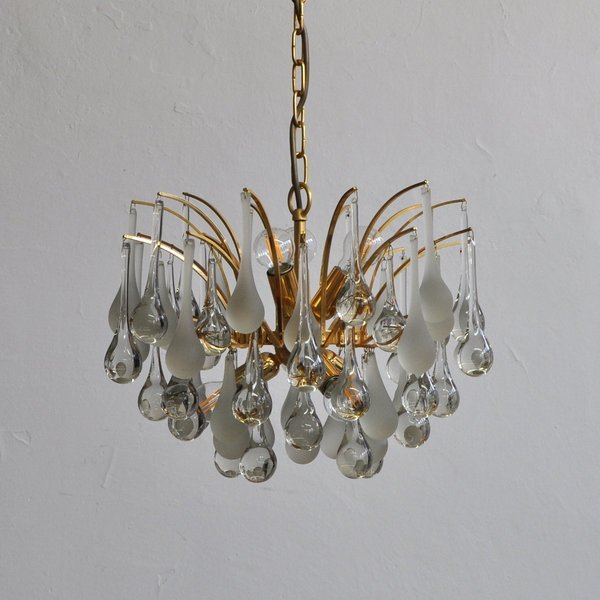 Murano Glass Chandelier by Paolo Venini, 1960s Murano Glass Chandelier by Paolo Venini, 1960s