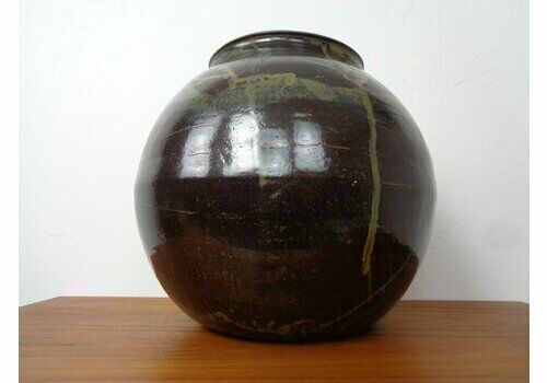 Large Danish Studio Ceramic Jug Or Vase, 1960s