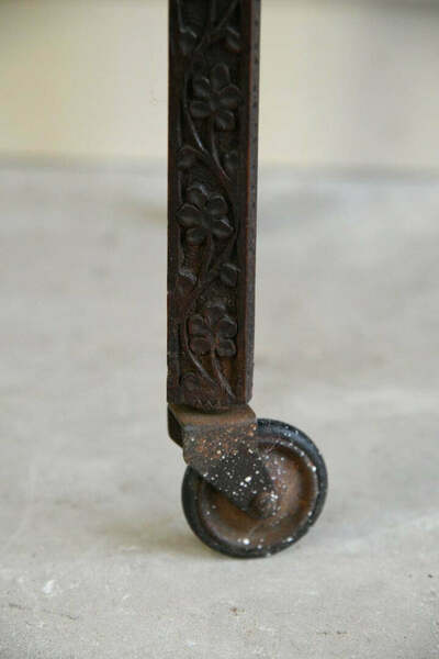 Carved Indian Tray Table photo for sale