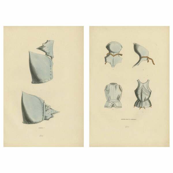Armaments Of Yore: A Study Of Medieval Helmets And Armor, 1845
