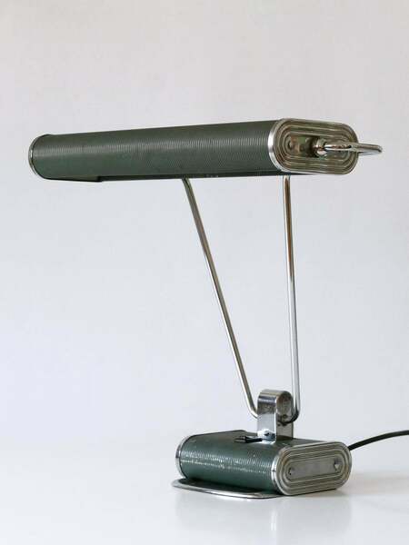 Art Deco Table Lamp Or Desk Light 'No 71' By André Mounique For Jumo 1930s photo furniture