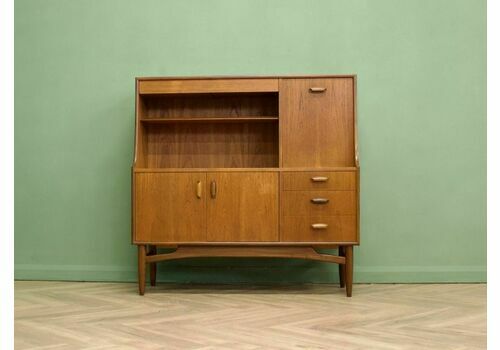 Mid Century Teak Drinks Cabinet High Sideboard From G Plan