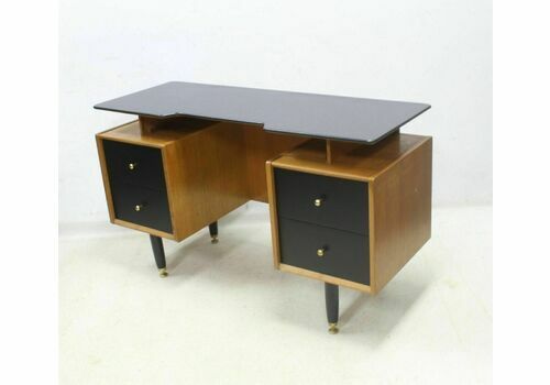E Gomme G Plan Tola Floating Top Desk  Painted