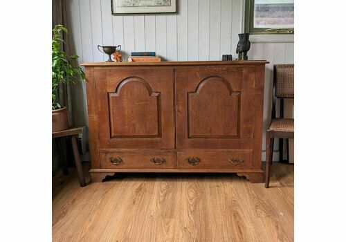Vintage Oak Cupboard, 1960s