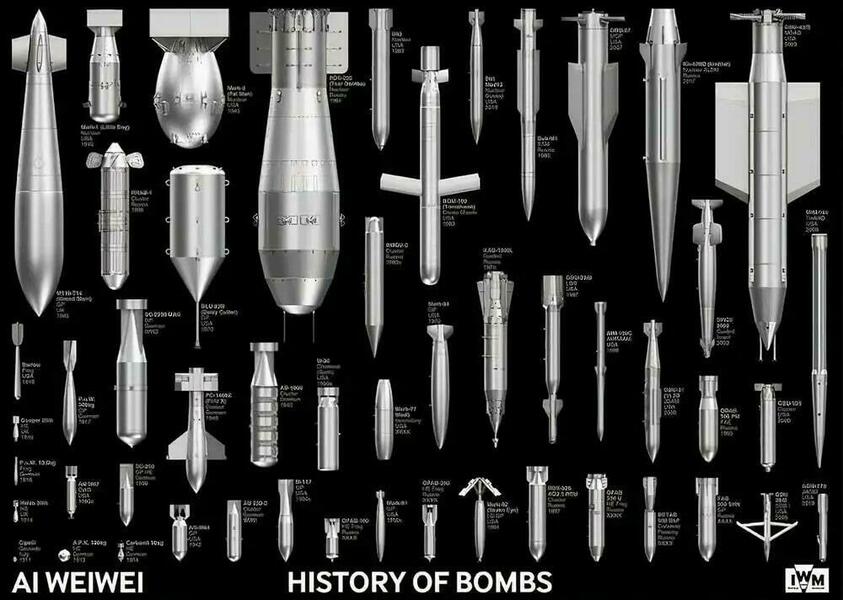 Ai Weiwei History Of Bombs (Unsigned), 2020