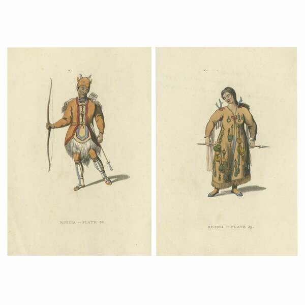 Siberian Traditions: The Tungoose Hunter And Tungoosi Shaman, Published In 1814