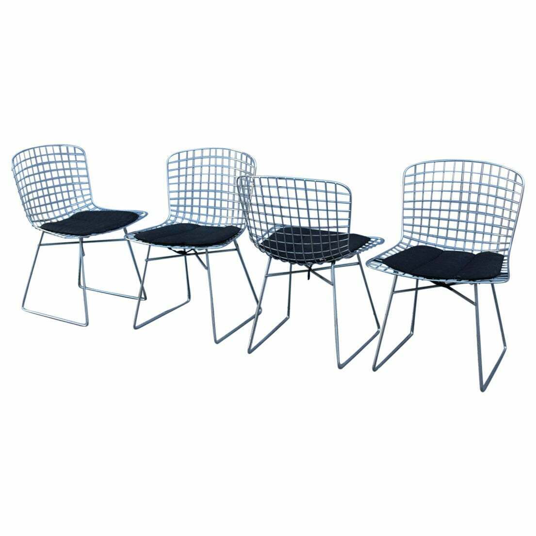 Vintage Knoll Metal Chair Vintage Diamond 421 Lounge Chair