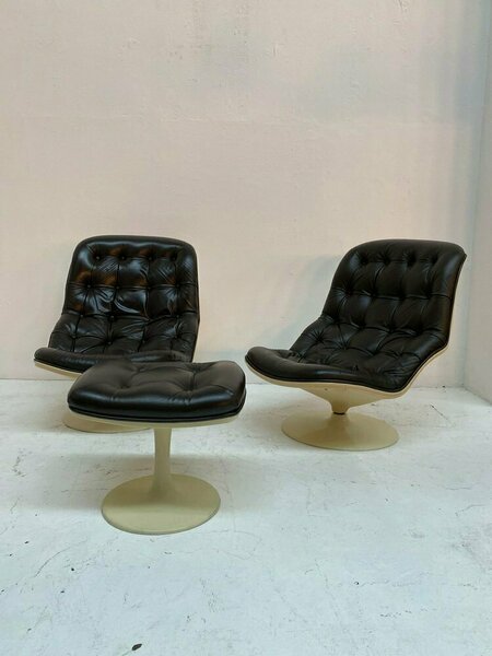 Shelby Lounge Set By Georges Van Rijck For Beaufort, 1970s, Set Of