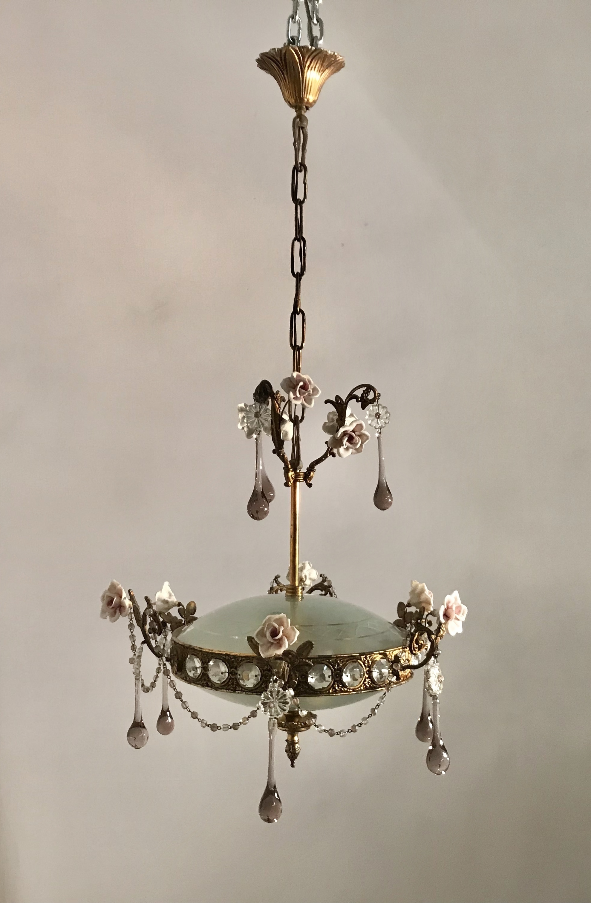 LIGHTING, CHANDELIER, CRYSTAL CHANDELIER, CAPODIMONTE LIGHTING, CHANDELIER, CRYSTAL CHANDELIER, CAPODIMONTE
