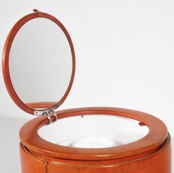 Chair 1960 Luigi Massoni Vanity Red Vanity Dilly Daily By Luigi