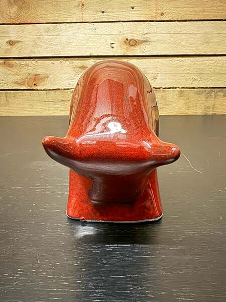 Otto Keramik Ceramic Bull West German Pottery Fat Lava