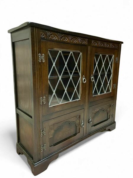 Vintage Jaycee Furniture / Drink Cabinet / Bookcase / Made