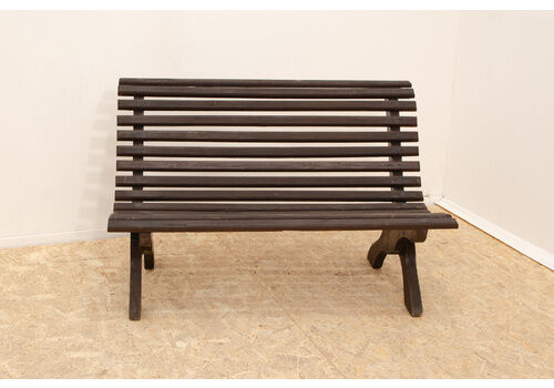 Vintage Garden Bench, 1980s, Czechoslovakia